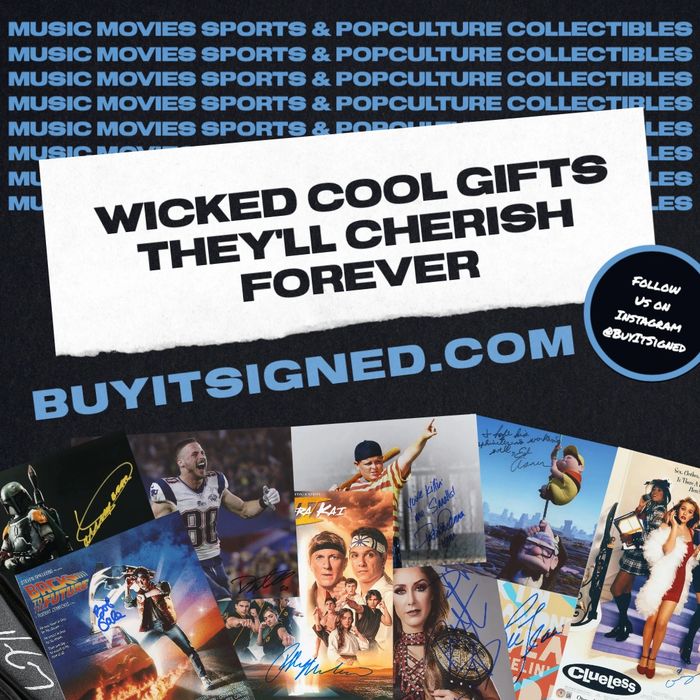 Wicked cool signed collectibles!