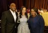 Family Attorney for the Crutcher Family, Attorney Damario Solomon-Simmons, Angela Rye, and Dr. Tiffany Crutcher at the NAN Womens Luncheon 
