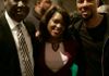 Attorney Ben Crump, Dr. Tiffany Crutcher, and Common at the Circle of Sisters in New York