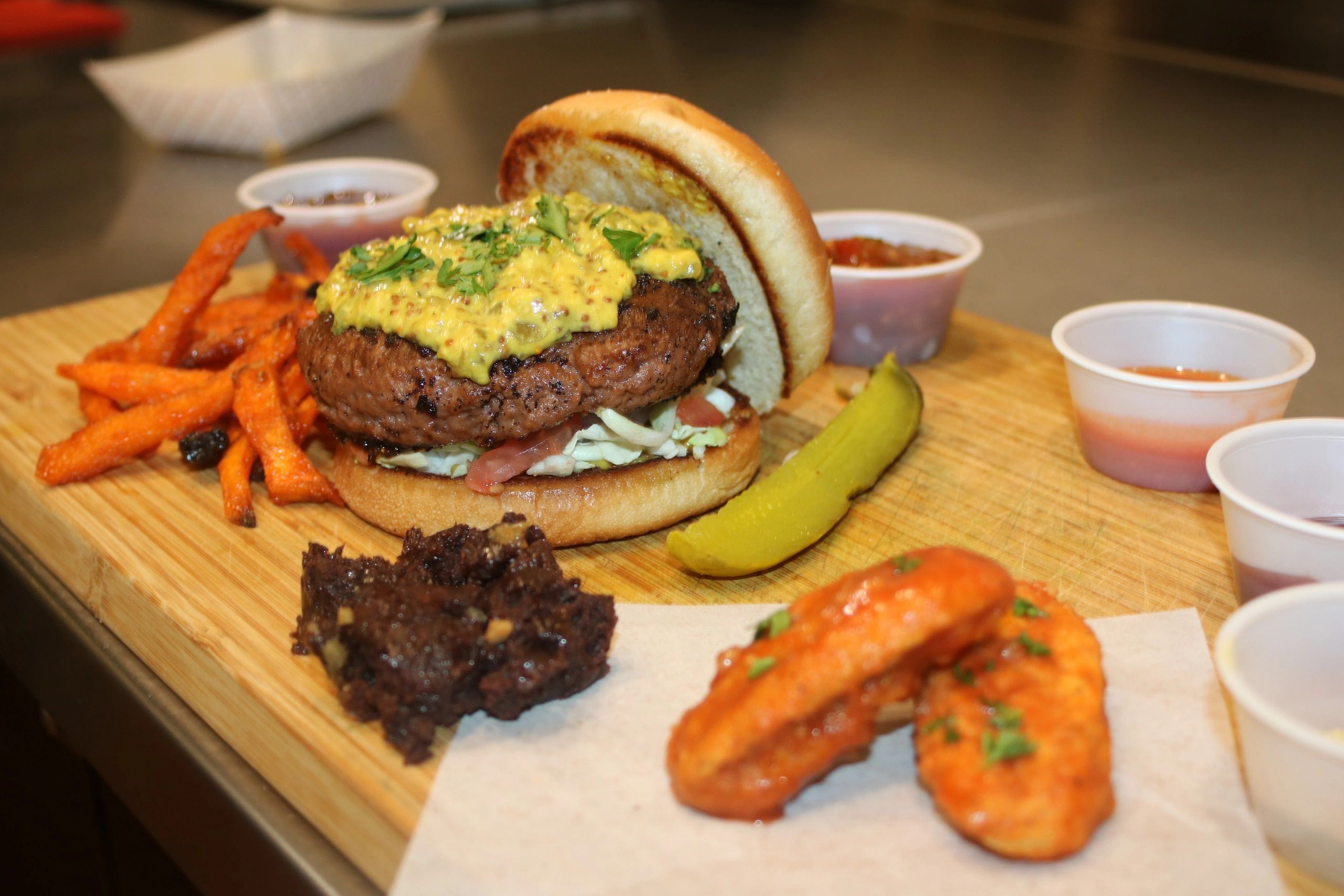 Da Picky Vegan Black Bean Burger, Vegan Fast Food, Delicious, Vegan