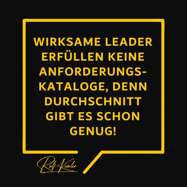 Zitat von Ralf Kemler. Executive Coach, Team-Trainer, Redner und Experte für transformative Führung.