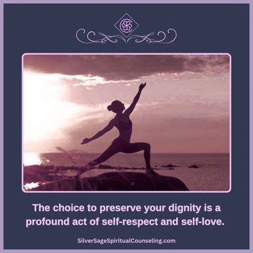 Boundaries - Twilight warrior pose.