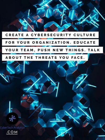 Cybersecurity training program cultures