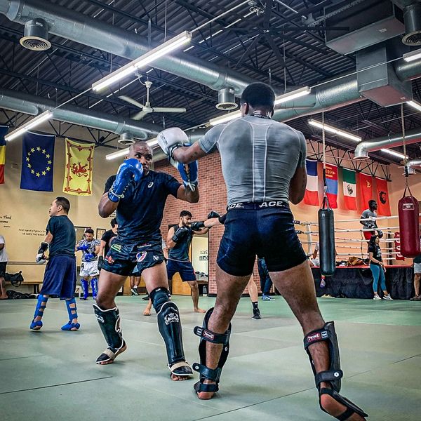 Sparring at George's MMA & Boxing Gym