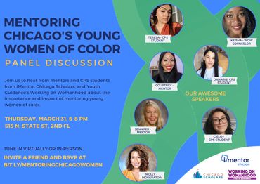 iMentor's panel on the impact of mentorship
https://imentor.org/where-we-work/chicago