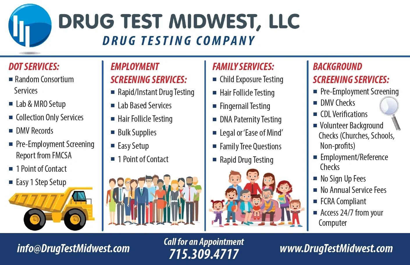 Drug Test Midwest LLC Menomonie Baldwin WI