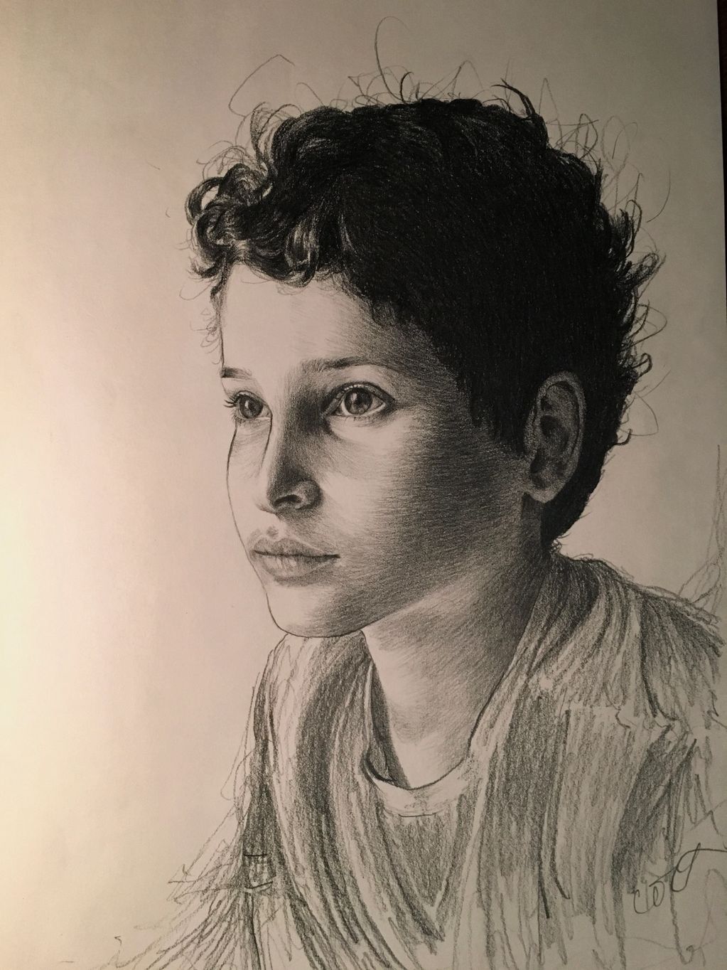 cate tinsley portrait drawing