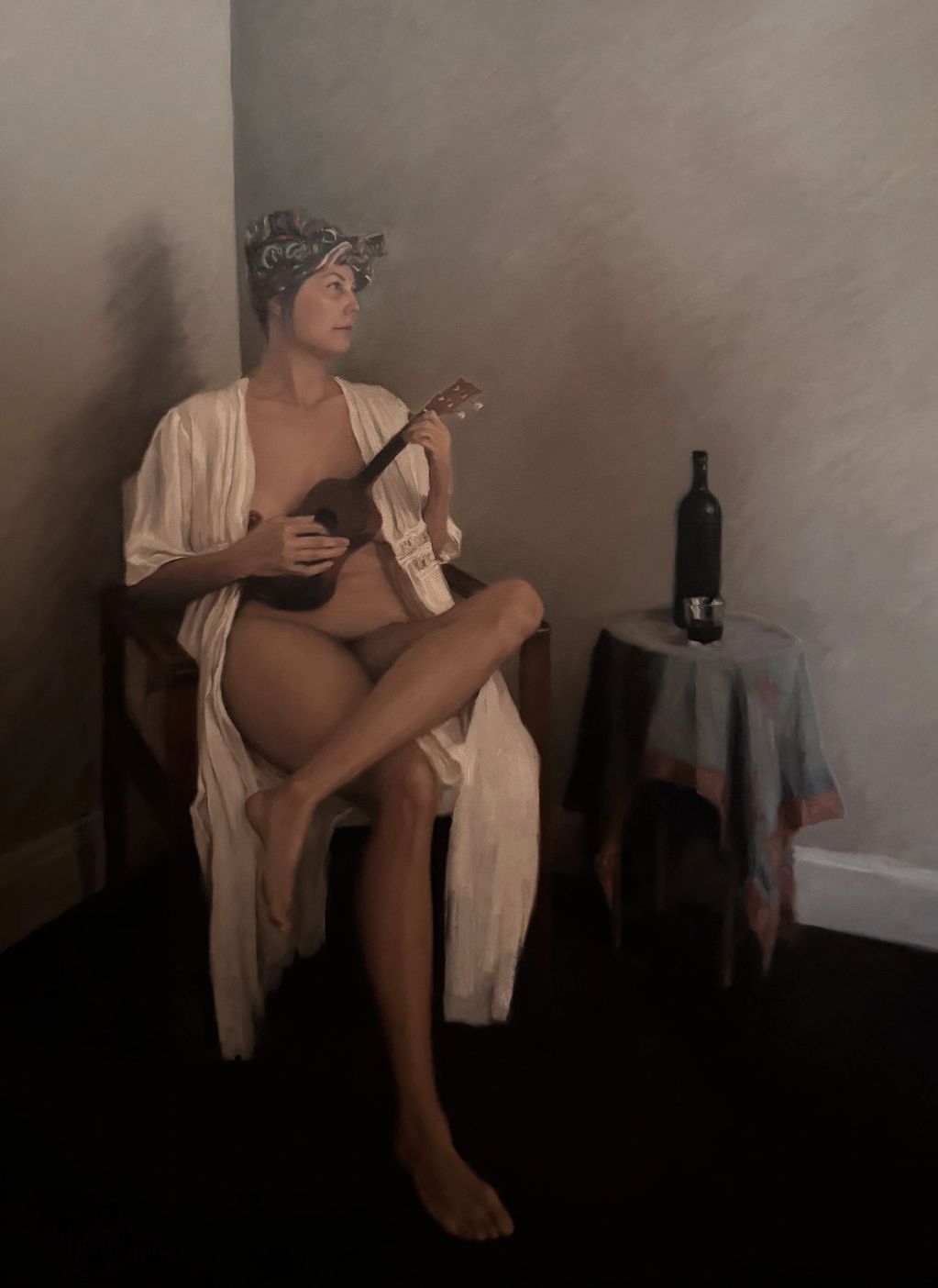 Cate Tinsley portrait paintings nude woman