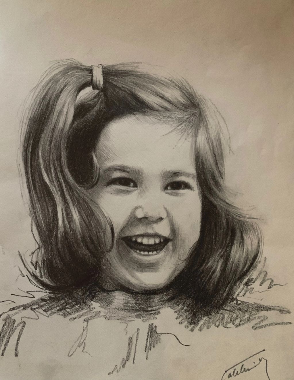 cate tinsley portrait drawing