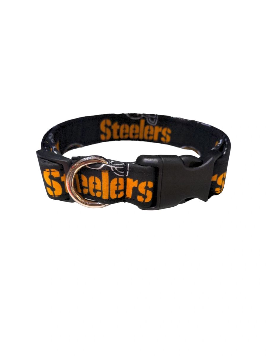 Steelers Dog Collar 