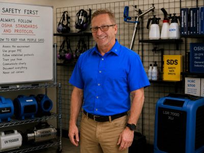 Kevin Rambke Hoarding Cleanup services 
Instructor in class
