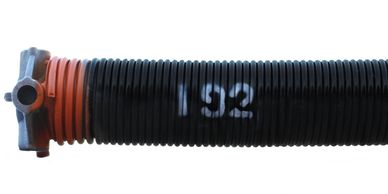 Garage Door Torsion Springs 2'' (Pair) With Non-Slip Winding Bars, Coated Torsion Springs With A Minimum Of 18,000 Cycles (0.192''X2''X16