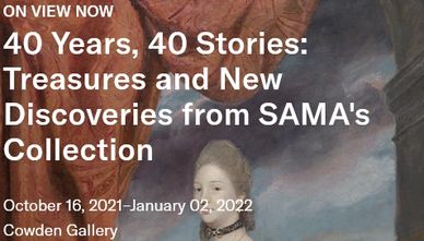 40 Years, 40 Stories: Treasures and New Discoveries from SAMA's Collection