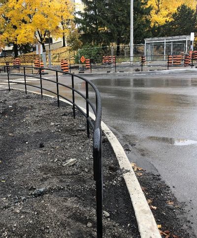 F1 City Of Ottawa Railing at OLRT Station by Regional Fence Ottawa