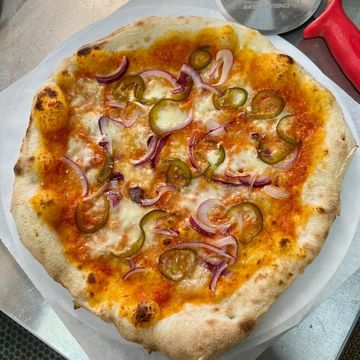 Red onion and jalapeno