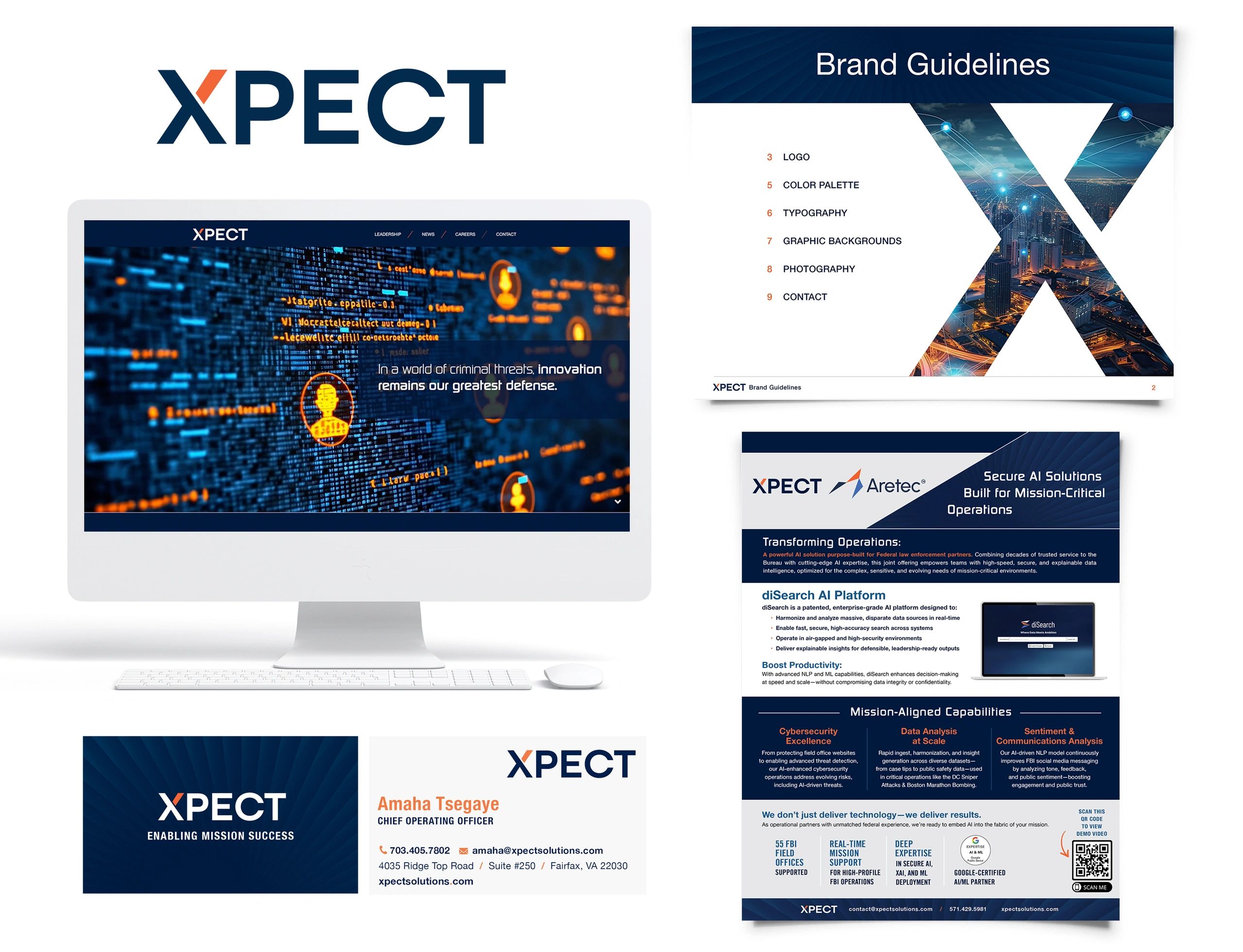 Complete new corporate identity including stationary and brand guidelines booklet.   New website des