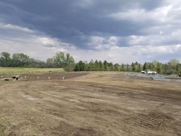 Yard grading. Topsoil grading. Septic System. Foundation.