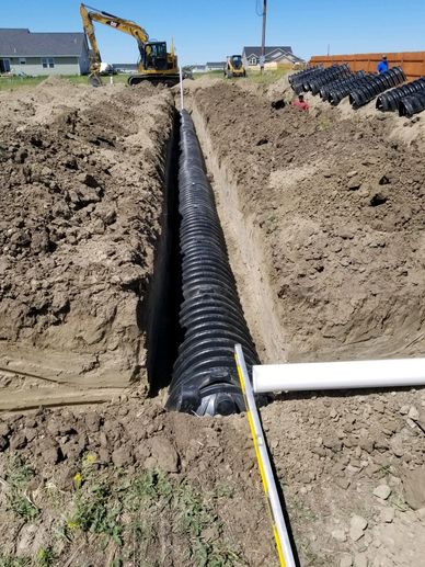 Septic system. Mound system. Septic tank. Excavating contractor. Pressure system.  Drain field.