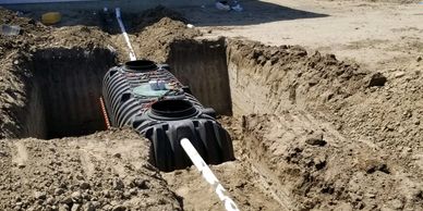 Septic system. Mound system. Septic tank. Excavating contractor. Pressure system.  Drain field.