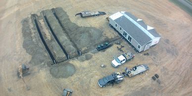 Septic system. Mound system. Septic tank. Excavating contractor. Pressure system.  Drain field.