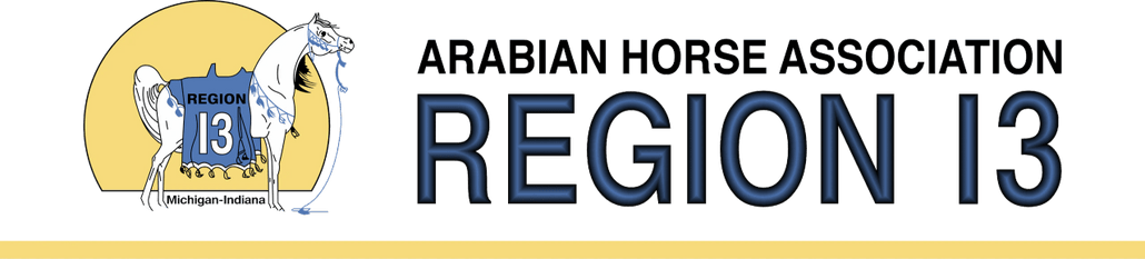 Arabian Horse Association
Region 13