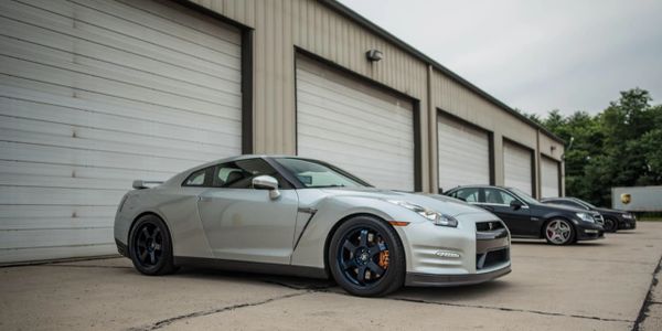 Ceramic Coated Nissan GTR