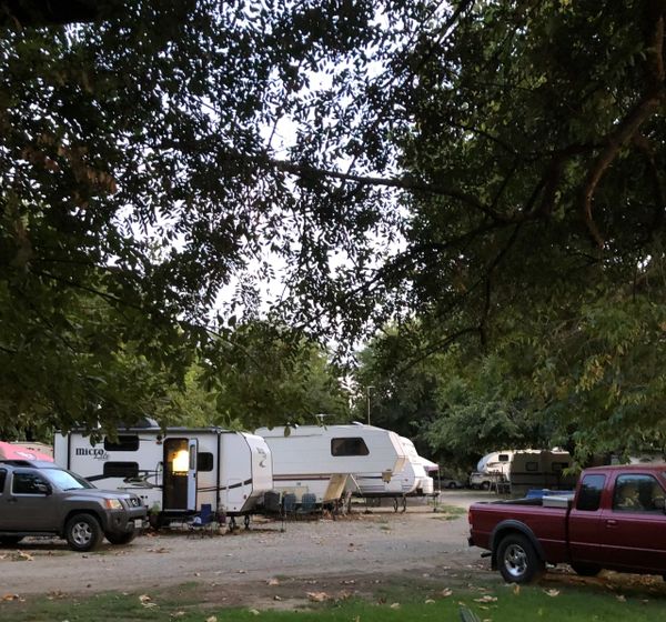 RV parking at Loveys Landing