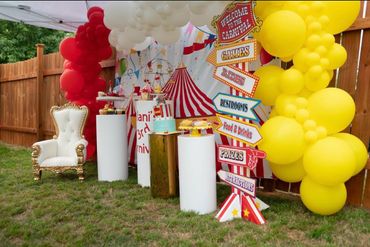 circus theme garland