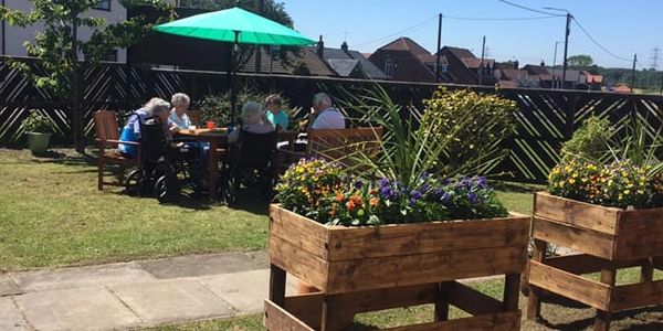 Abbotts Court Care Home garden