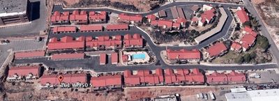 Ariel view of Gardens South Condominiums
