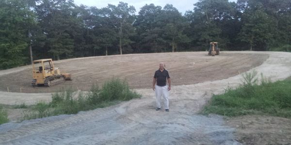 Grade and Land for horse track