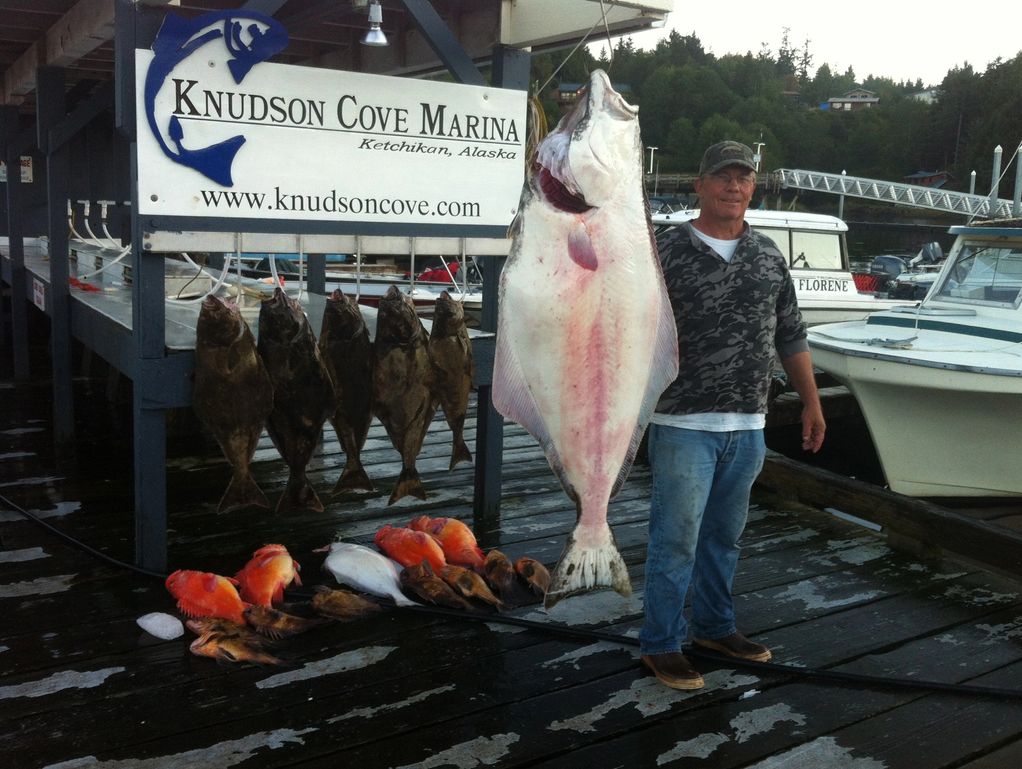 Halibut charter trip rewards - Family trip available by To the Limit Sportfishing in Ketchikan AK