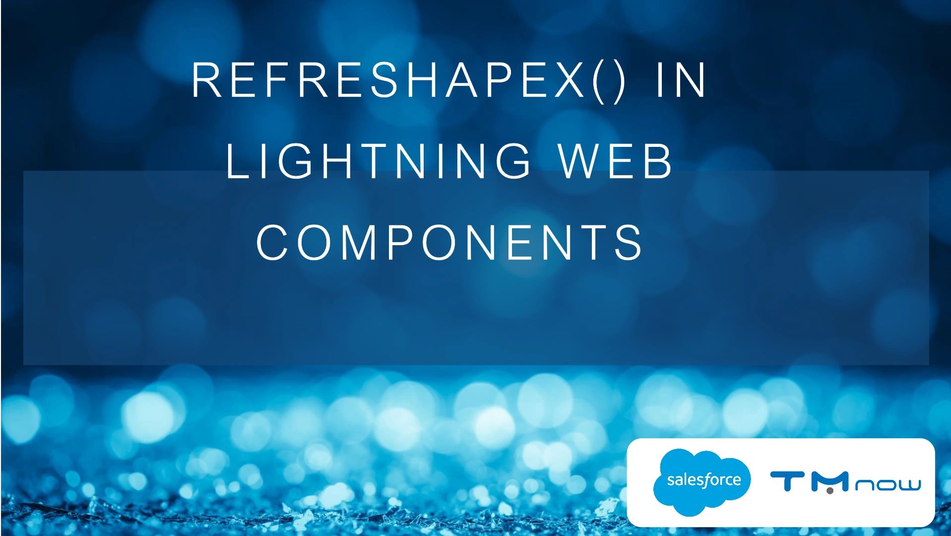 RefreshApex() in Lightning Web Components
