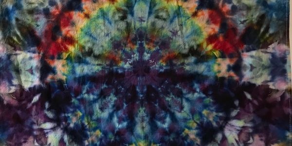 Hand dyed art