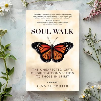 Soul Walk Memoir book cover by author Gina Kitzmiller