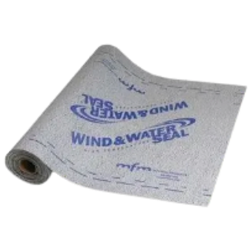 Roll of Wind and Water Seal roofing material.
