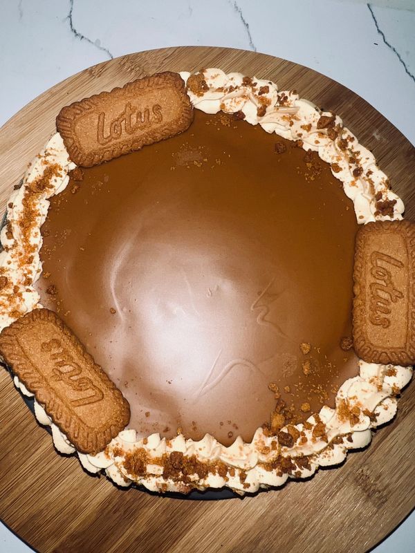 9-inch Biscoff Cheesecake