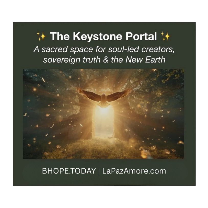 The Keystone Portal for soul-led creators and new earth visionaries.