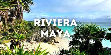 Tulum Ruins, white sand beach, palm trees, born to be venture, riviera maya beach, sea turtles, eggs