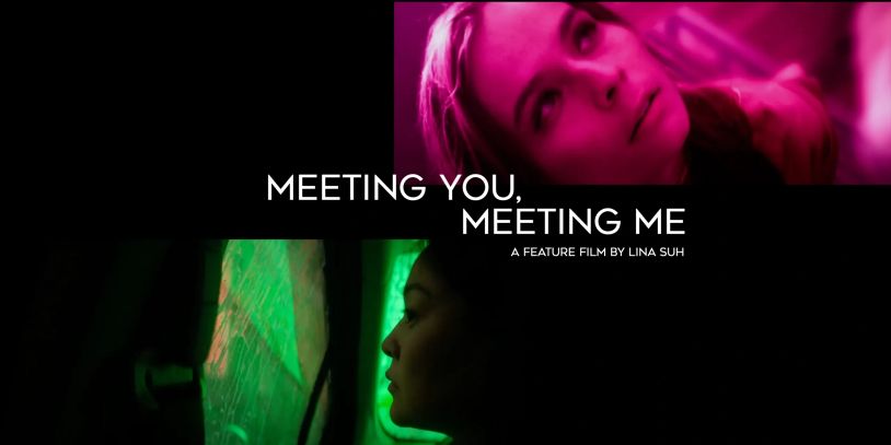 Movie poster for 'Meeting You, Meeting Me' by Lina Suh.