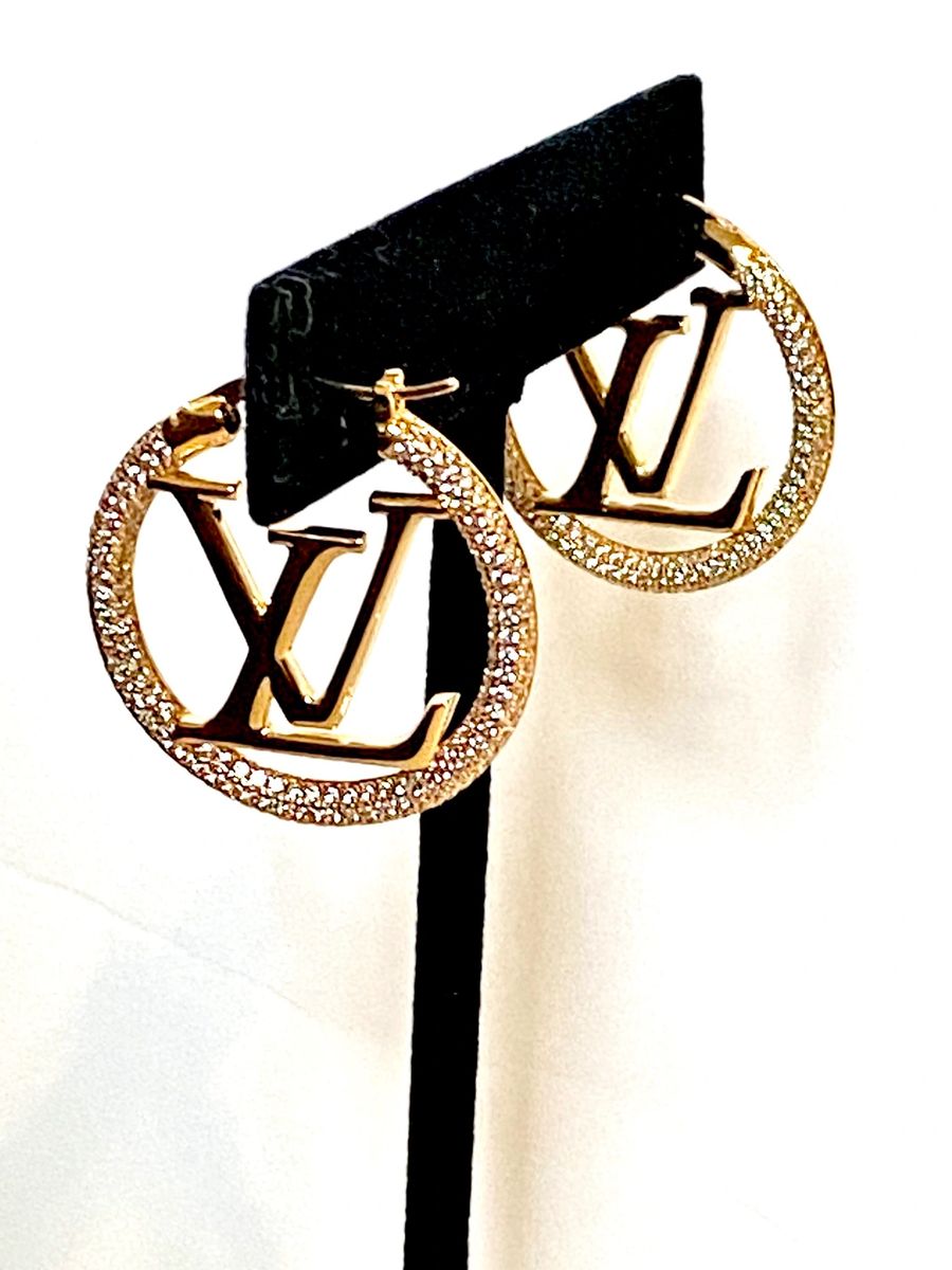 Large LV Hoops – TMLSS Boutique