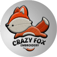 Crazy Fox Embroidery