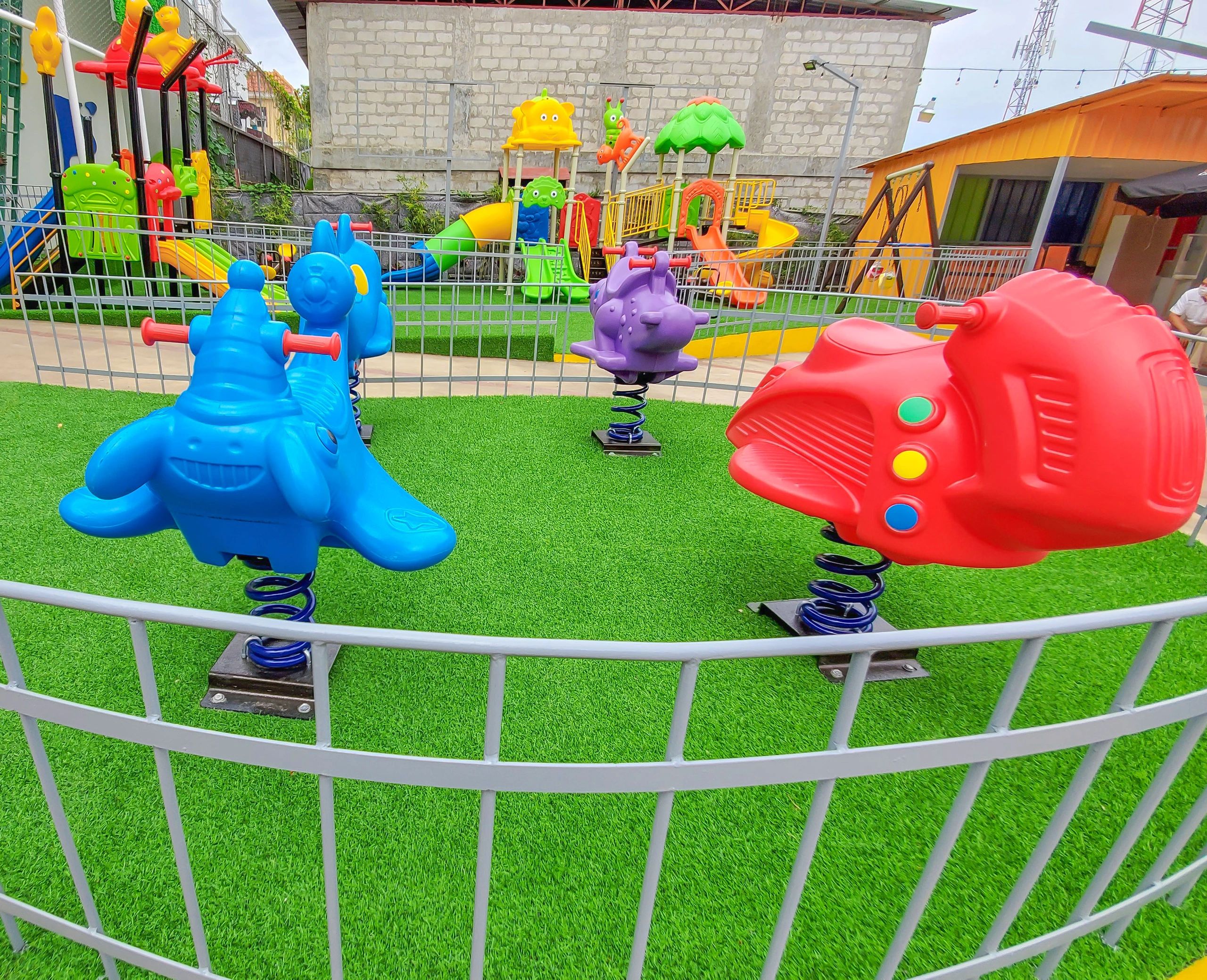 LUTIKIANG – Parque infantil de 79 x 71 pulgadas patio de juegos