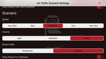 Air Traffic Skills Assessment Exam (ATSA) 
Practice test setup 