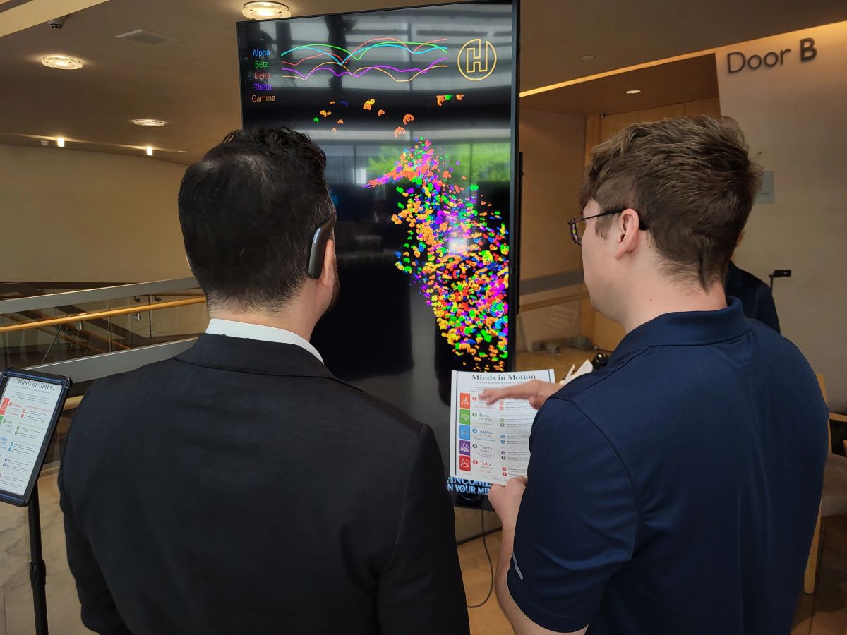 Brainwave Powered Interactive Kiosk