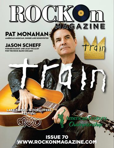 Rock On Magazine Issue 70 - Train, Pat Monahan Cover