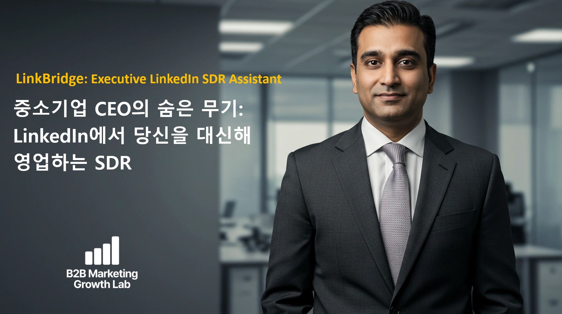 중소기업 CEO를 위한 LinkedIn BDR 대행 서비스 - LinkBridge