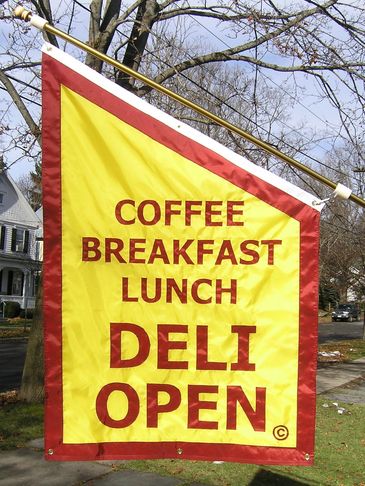 Open Flags That Work Coffee Open Flag Breakfast Open Flag Lunch Open Flag custom Open Flags 