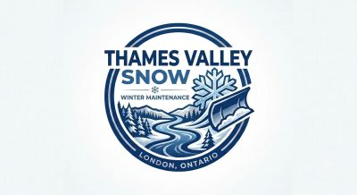 Thames Valley Snow logo, snow removal in London, Ontario