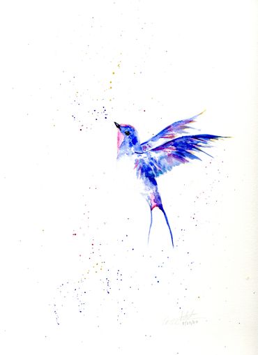 Flying birds by Coree Kotula